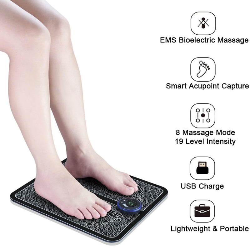 Electric EMS Foot Massager For Muscle Stimulation (70% OFF)